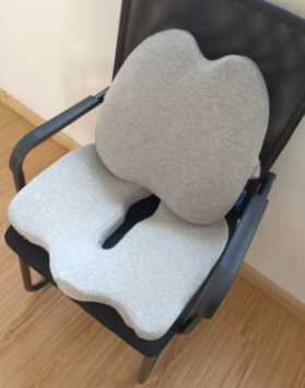 ErgoComfort™ Pressure Relief Seat Cushion and Lumbar Pillow Set