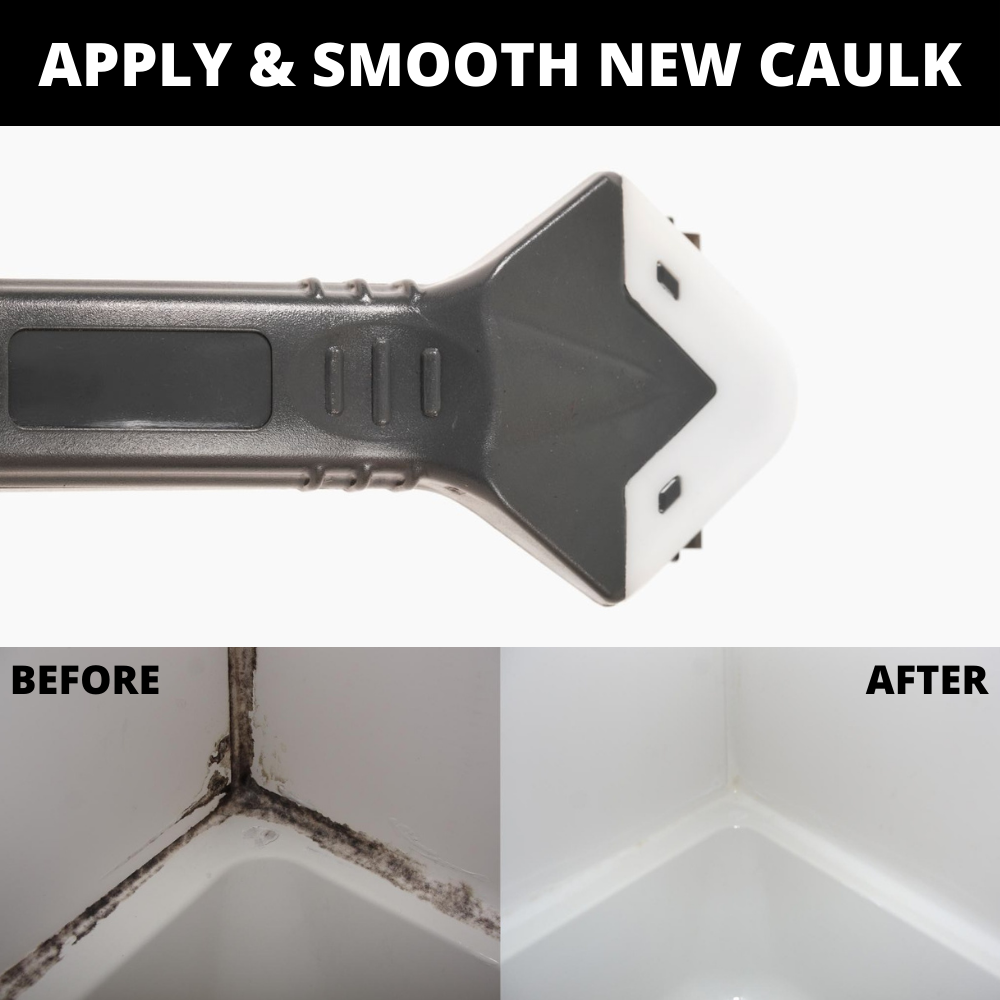 CaulkMaster™ ProSeal 3-in-1 Caulking Tool